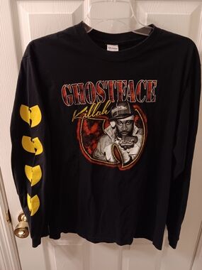 Ghostface Killah Of Wu-Tang Clan Short Sleeve Graphic Print T-Shirt Men's Medium